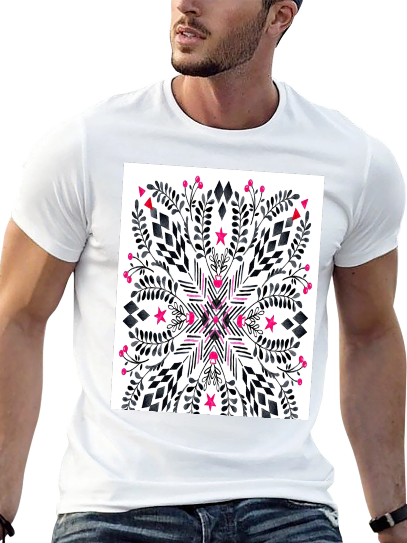 Floral Mandala Graphic Tee