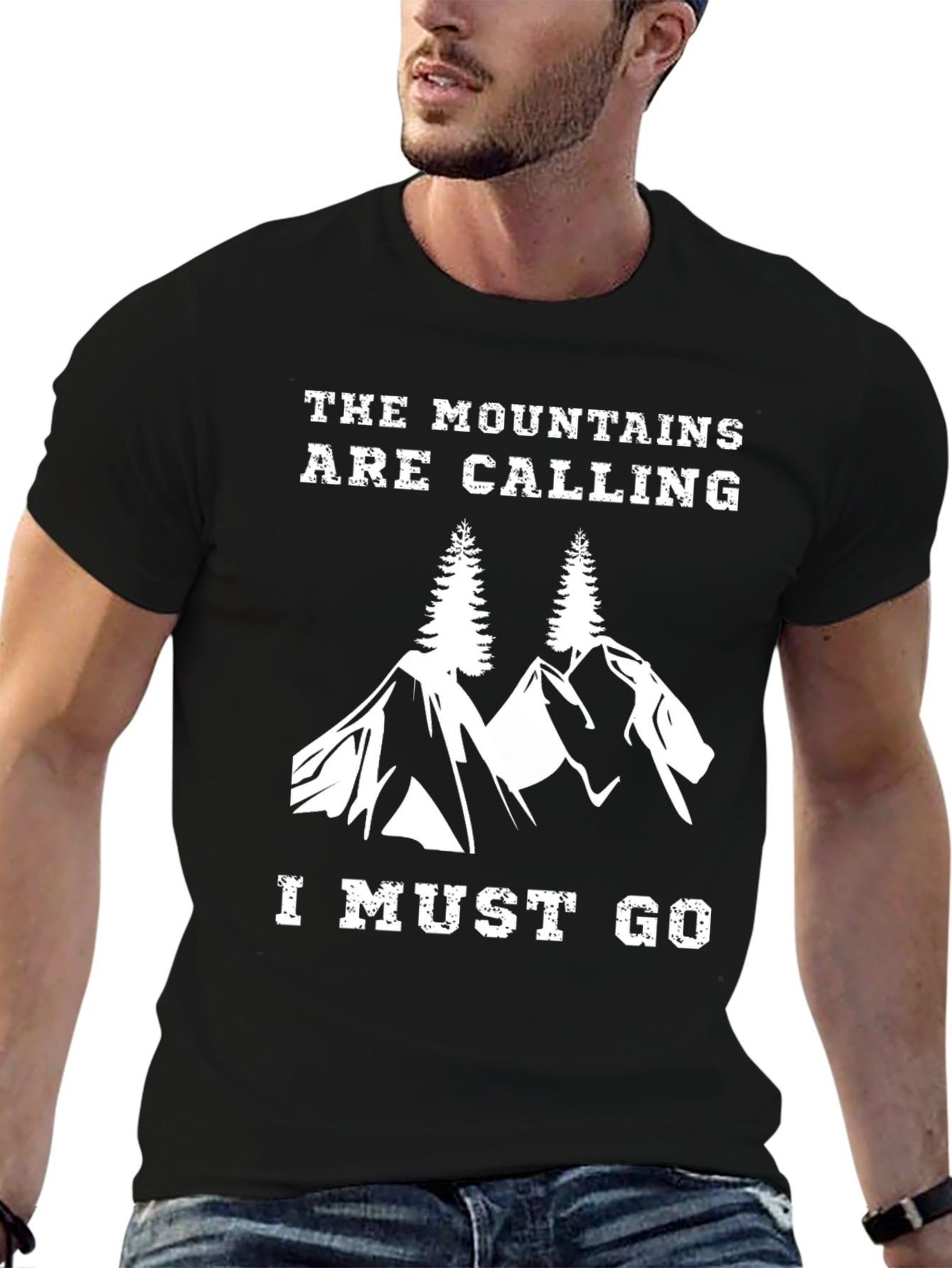 Mountains are Calling Graphic T-Shirt