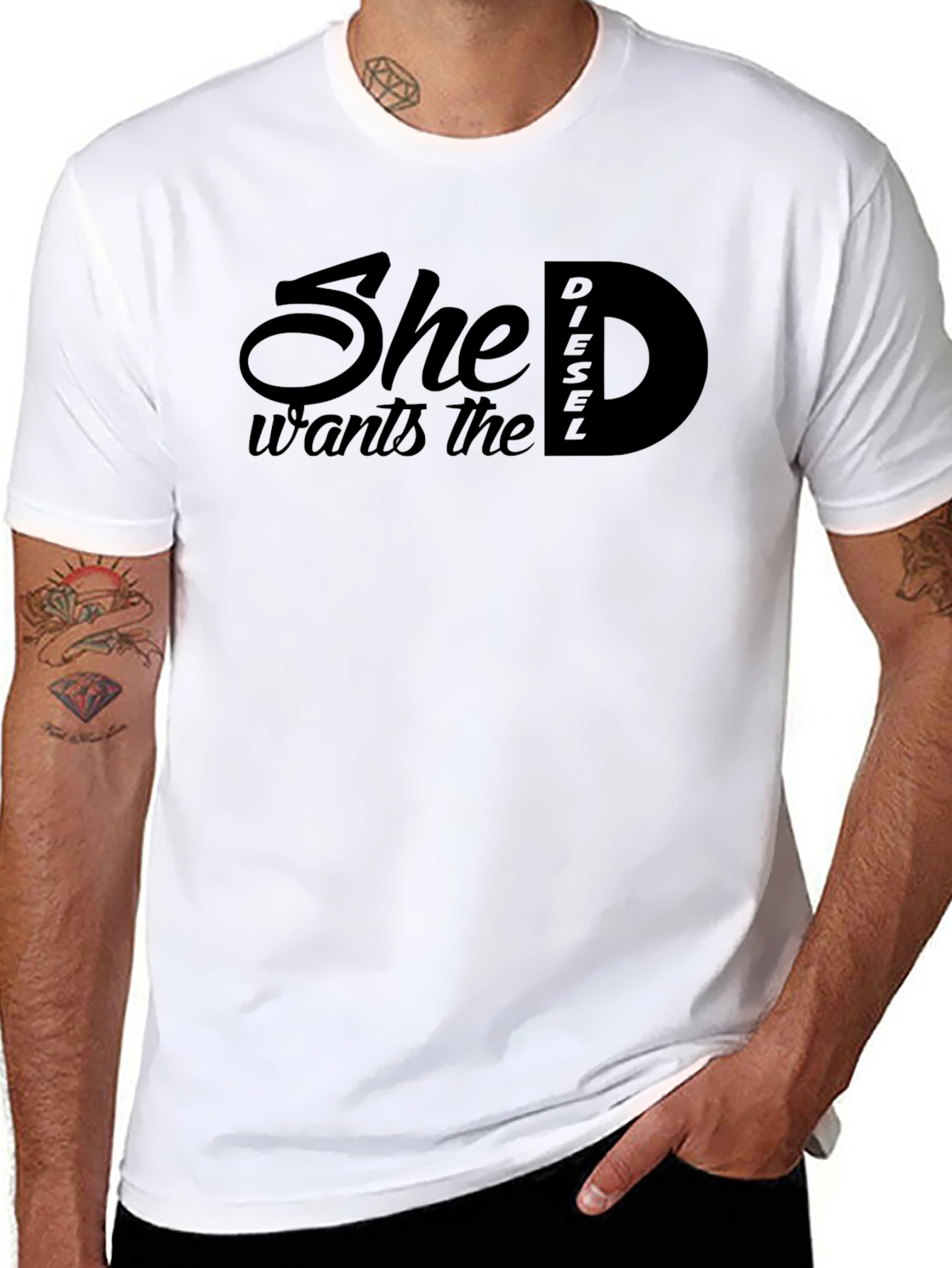 She Wants The Diesel T-Shirt
