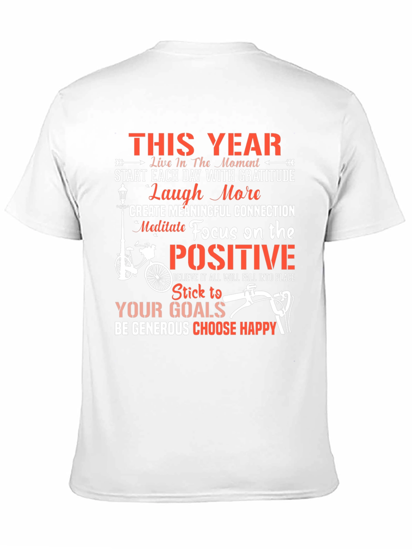 Positive Vibes Graphic Tee - Motivation T-Shirt