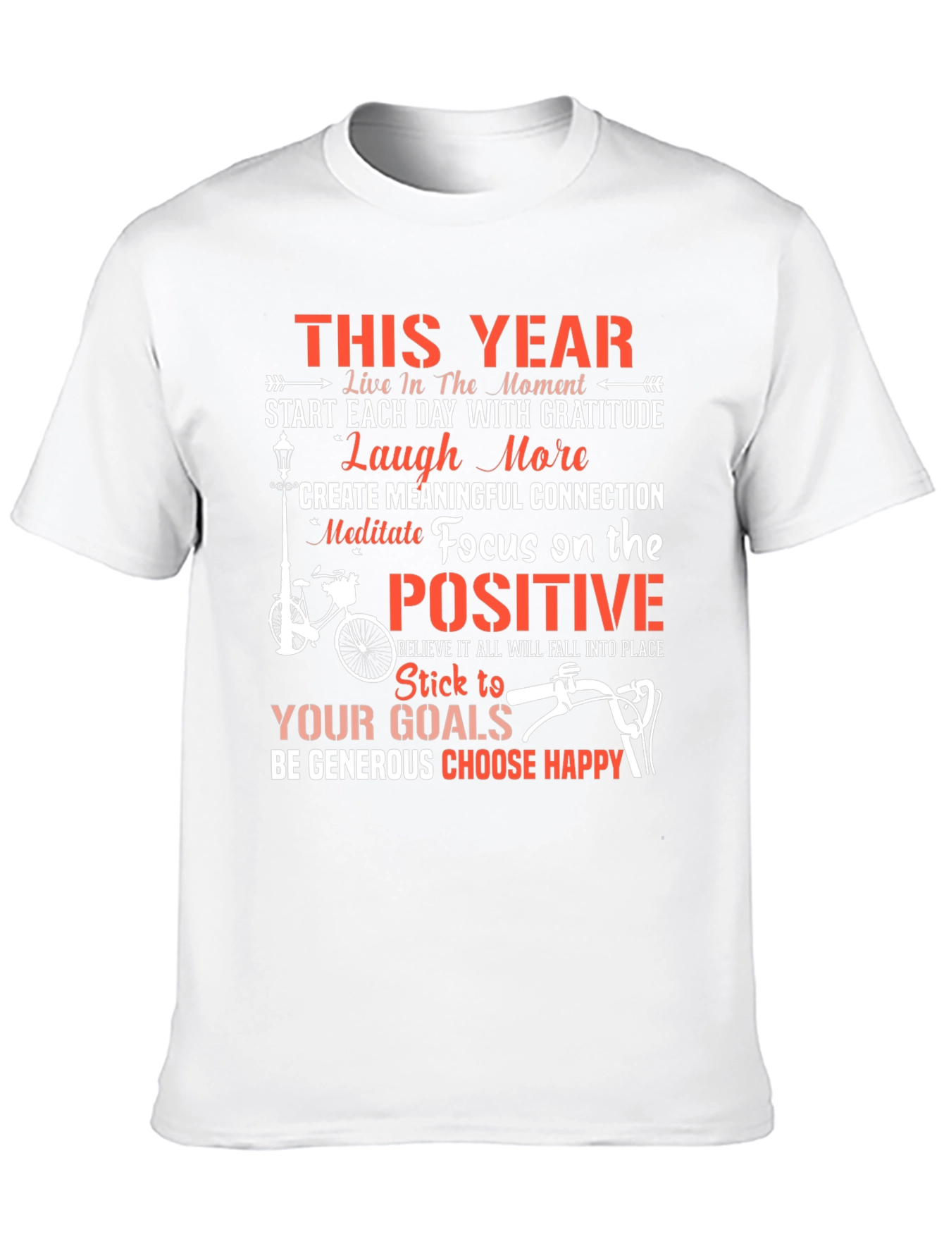 Positive Vibes Graphic Tee - Motivation T-Shirt