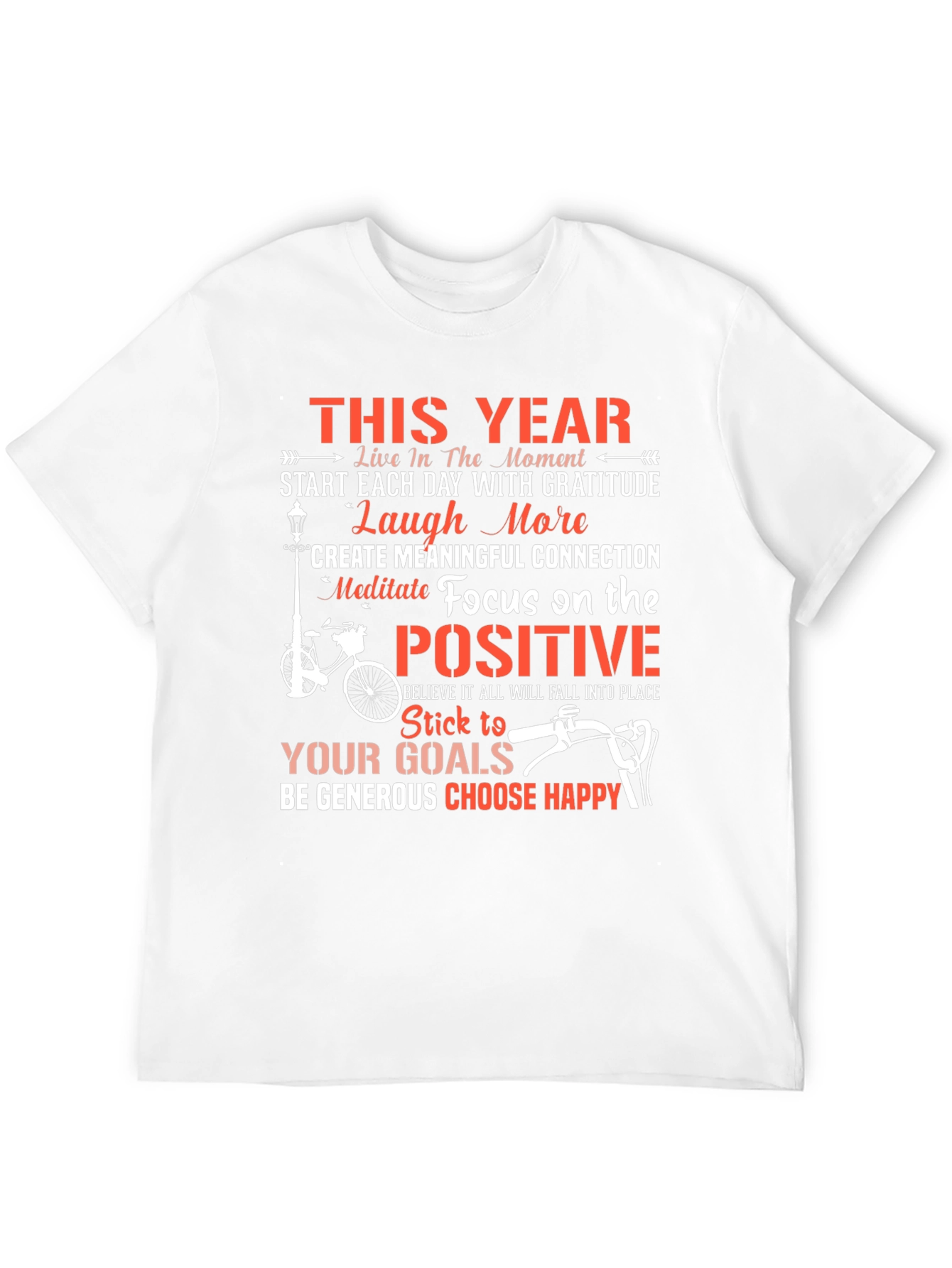 Positive Vibes Graphic Tee - Motivation T-Shirt