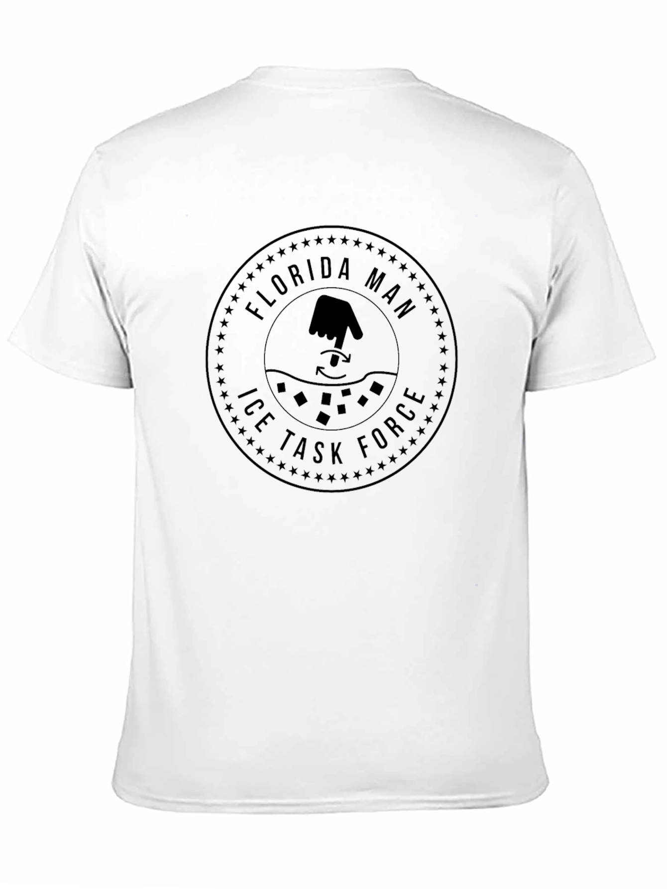 Florida Man Ice Task Force Graphic T-Shirt