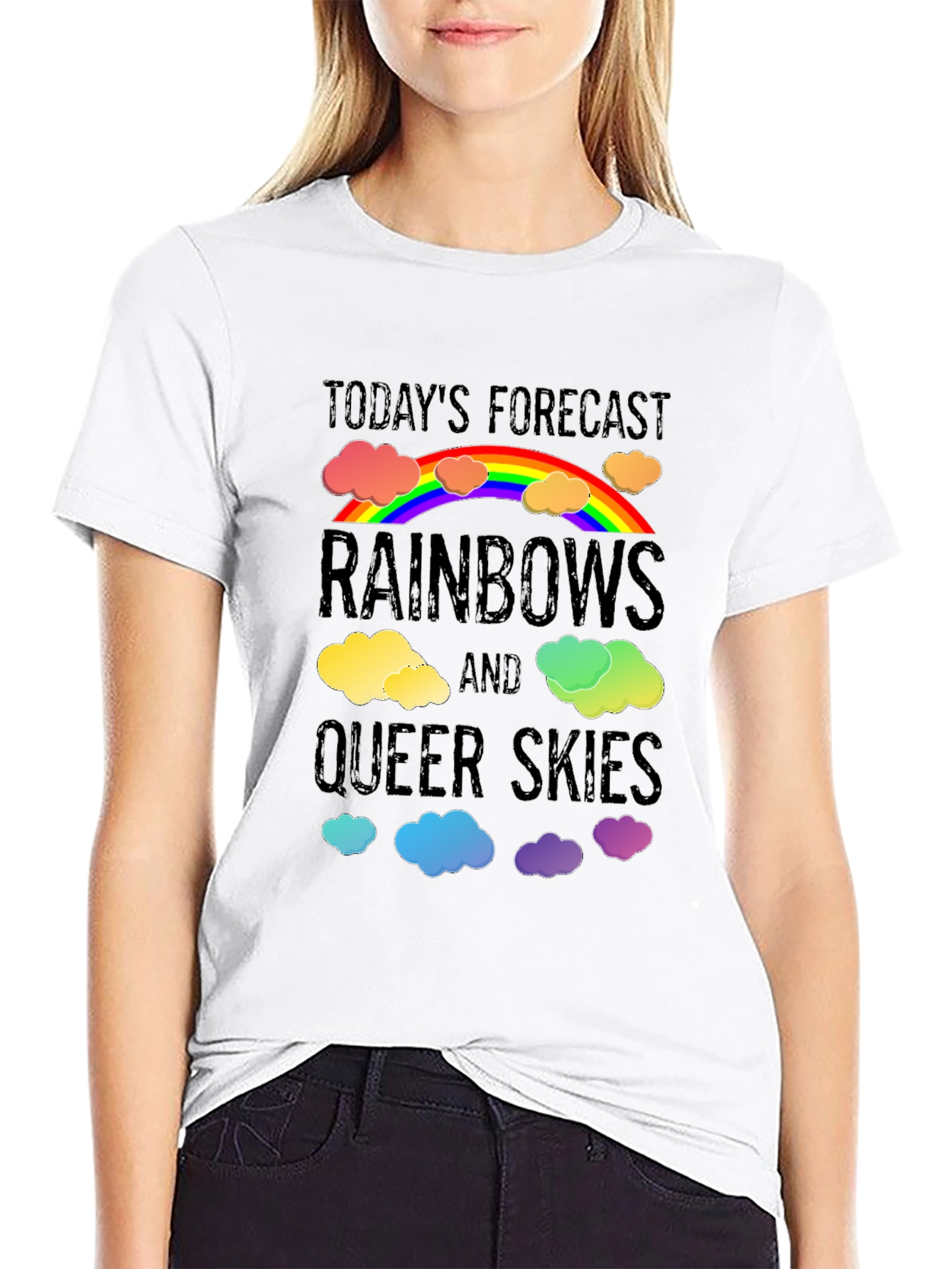 Rainbows and Queer Skies T-Shirt
