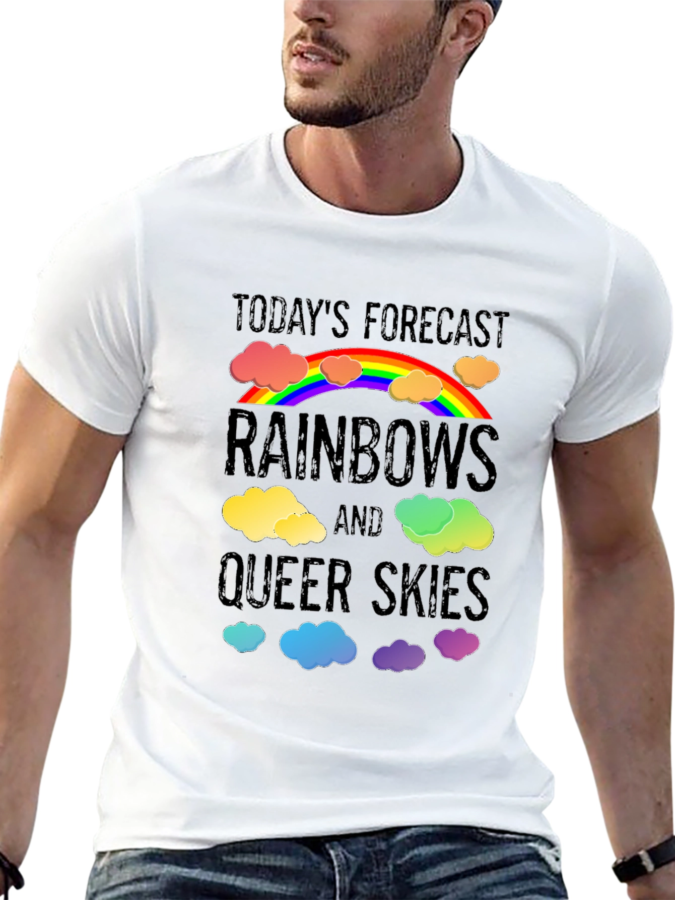 Rainbows and Queer Skies T-Shirt