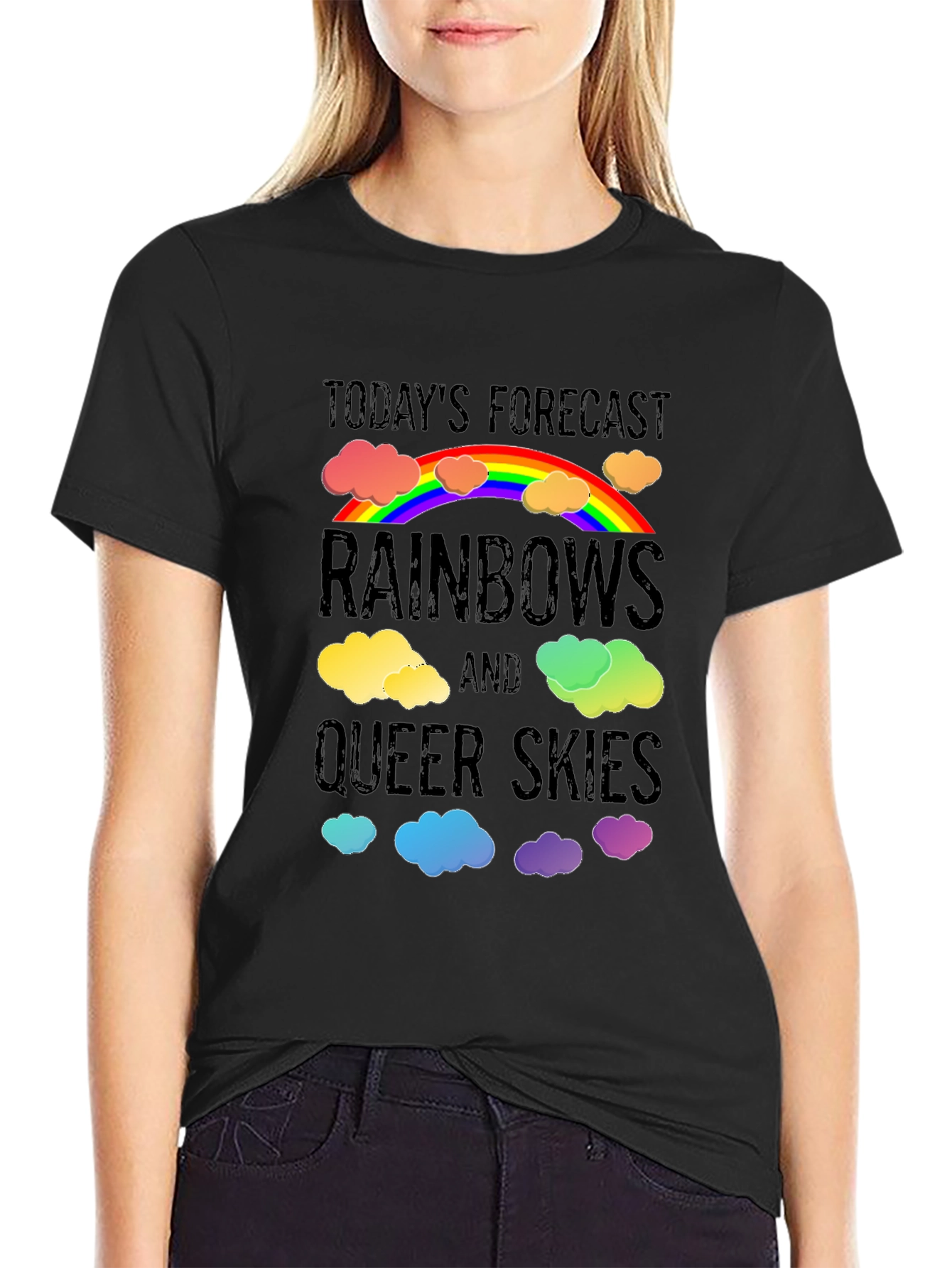 Rainbows and Queer Skies T-Shirt