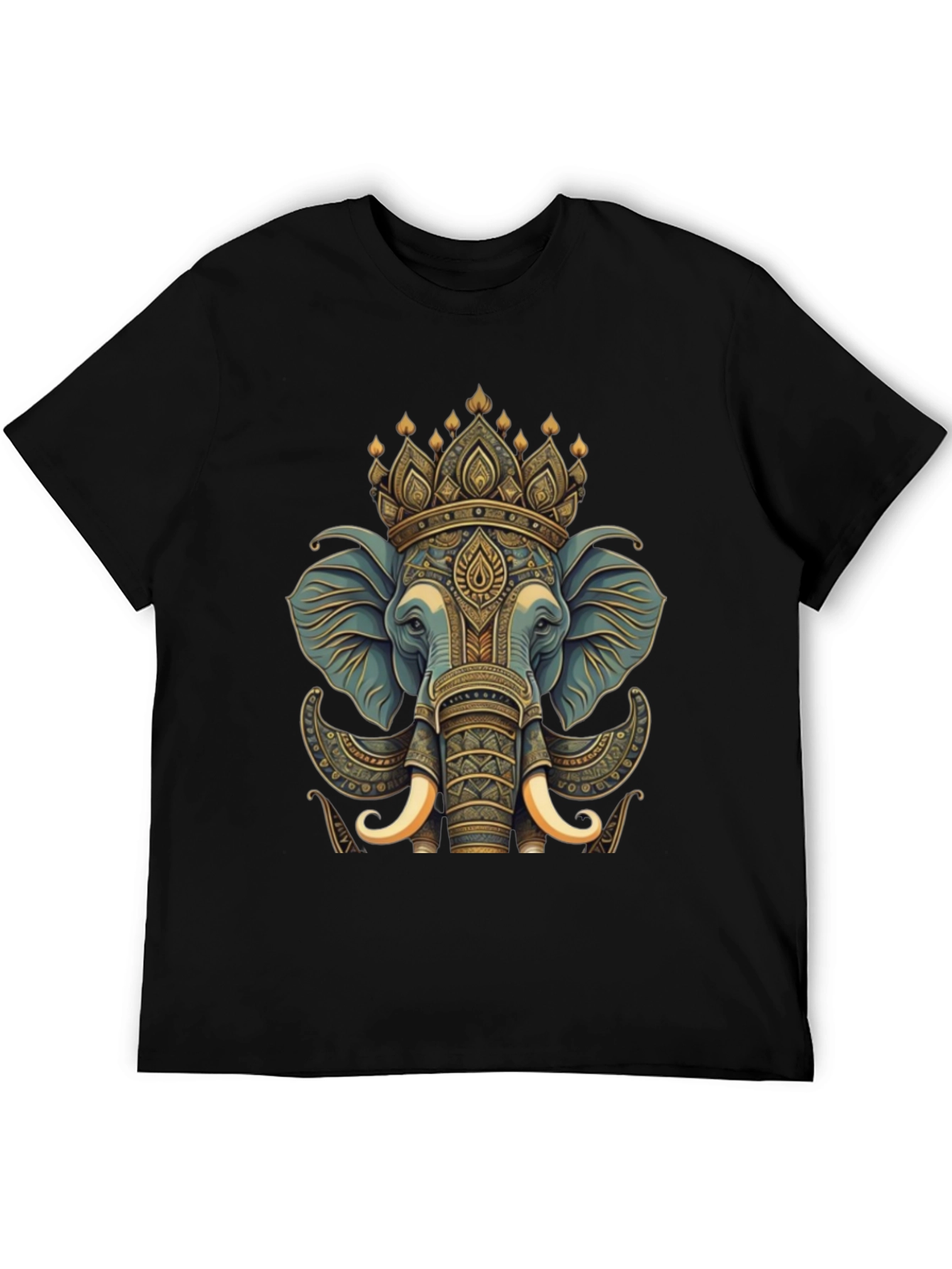 Elephant King Graphic Tee - Black