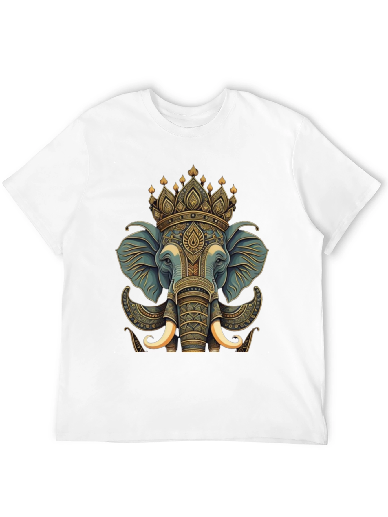 Elephant King Graphic Tee - Black