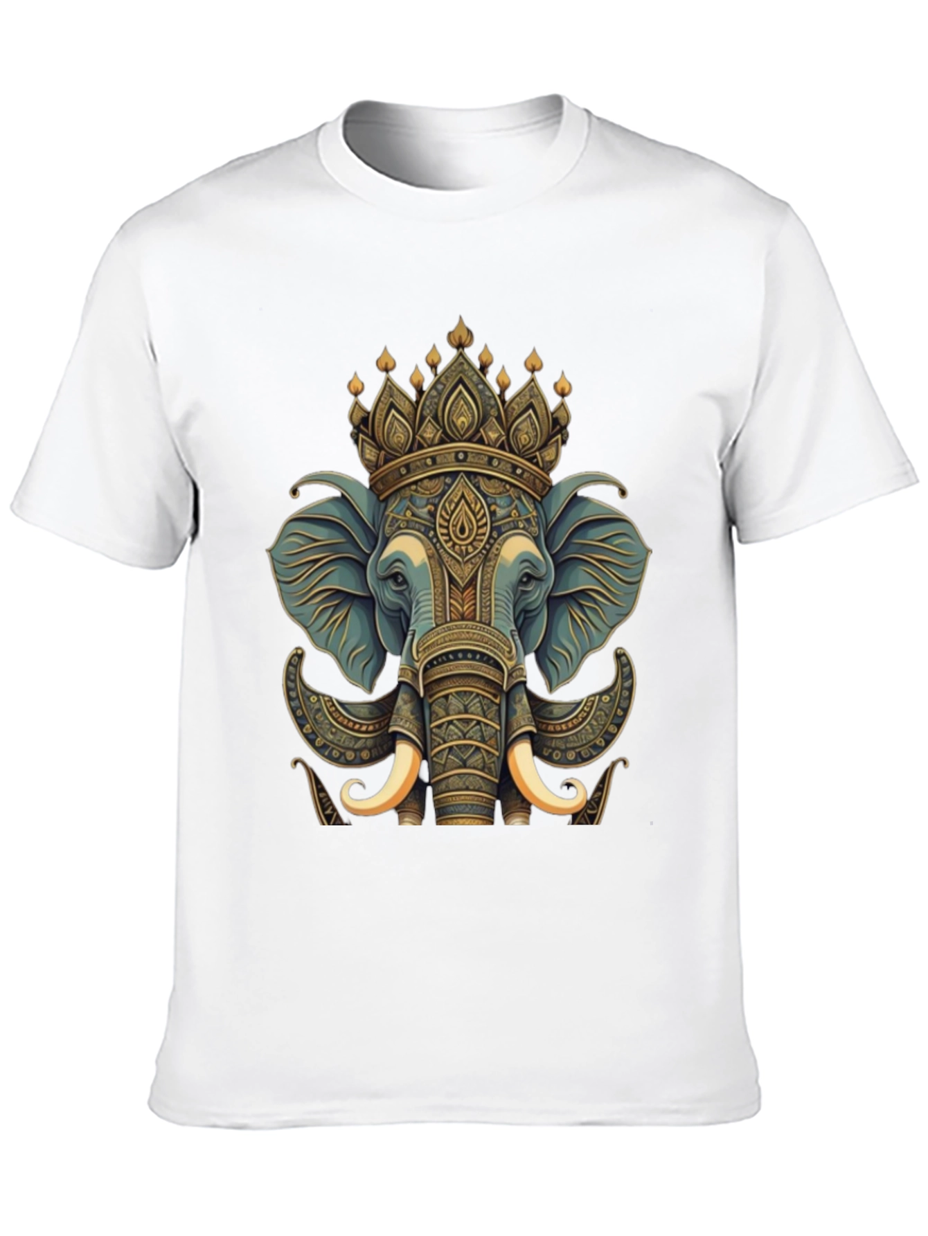 Elephant King Graphic Tee - Black