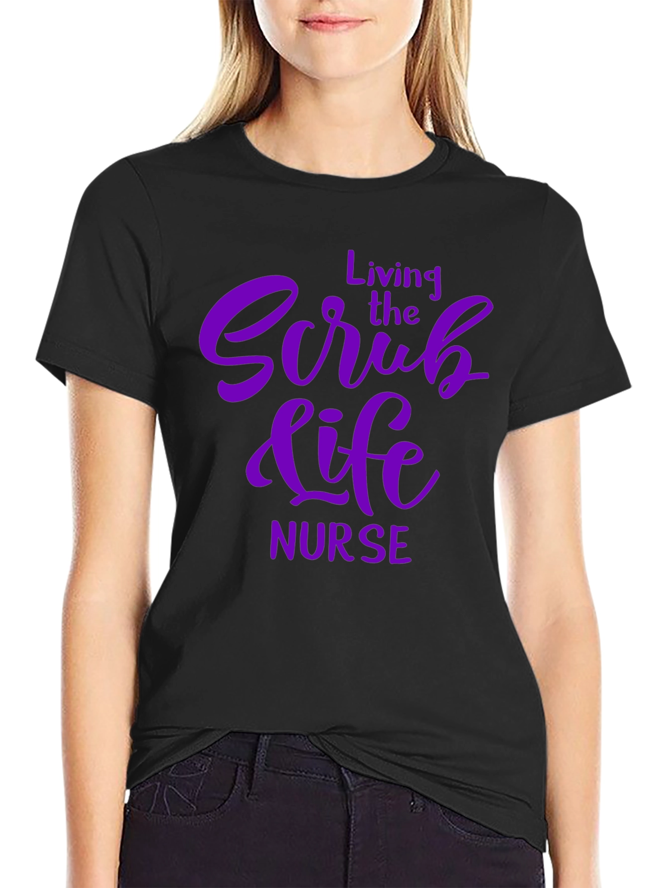 Living the Scrub Life Nurse T-Shirt