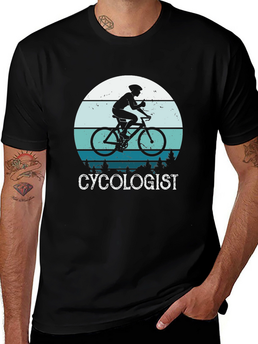 Cycologist T-Shirt - Cyclist Design Graphic Tee