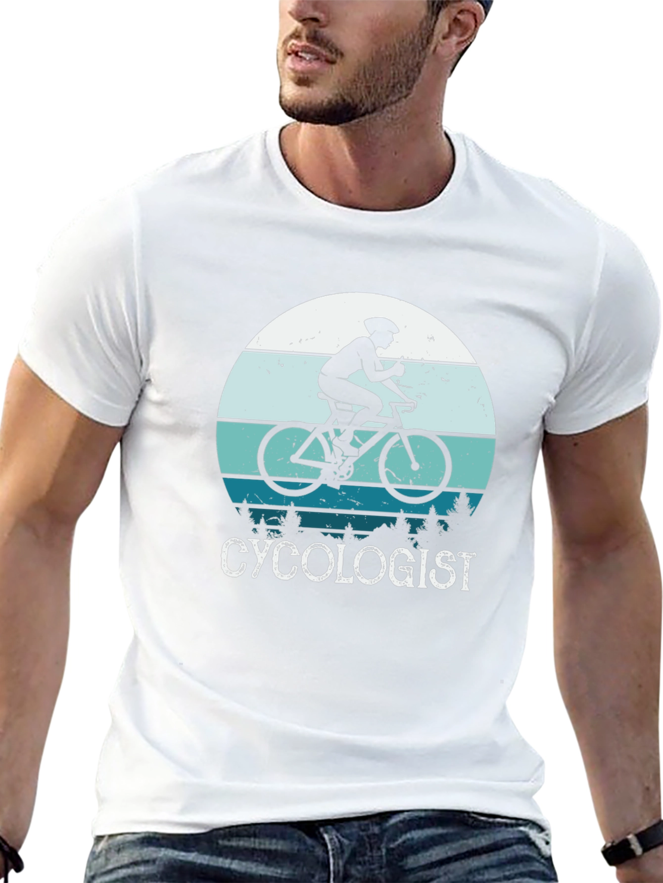 Cycologist T-Shirt - Cyclist Design Graphic Tee