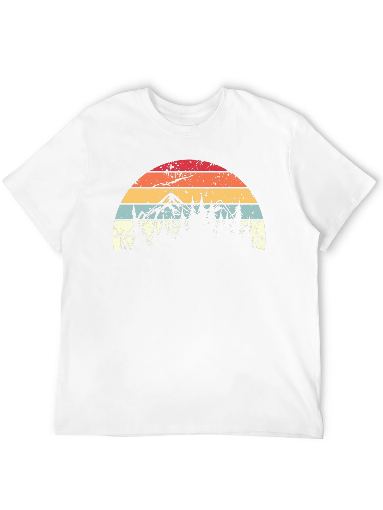 Retro Mountain Forest T-Shirt