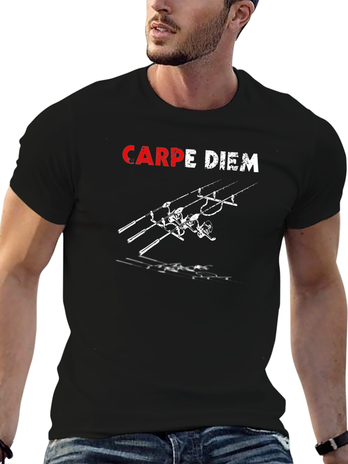 Carpe Diem Fishing T-Shirt - Seize the Day!