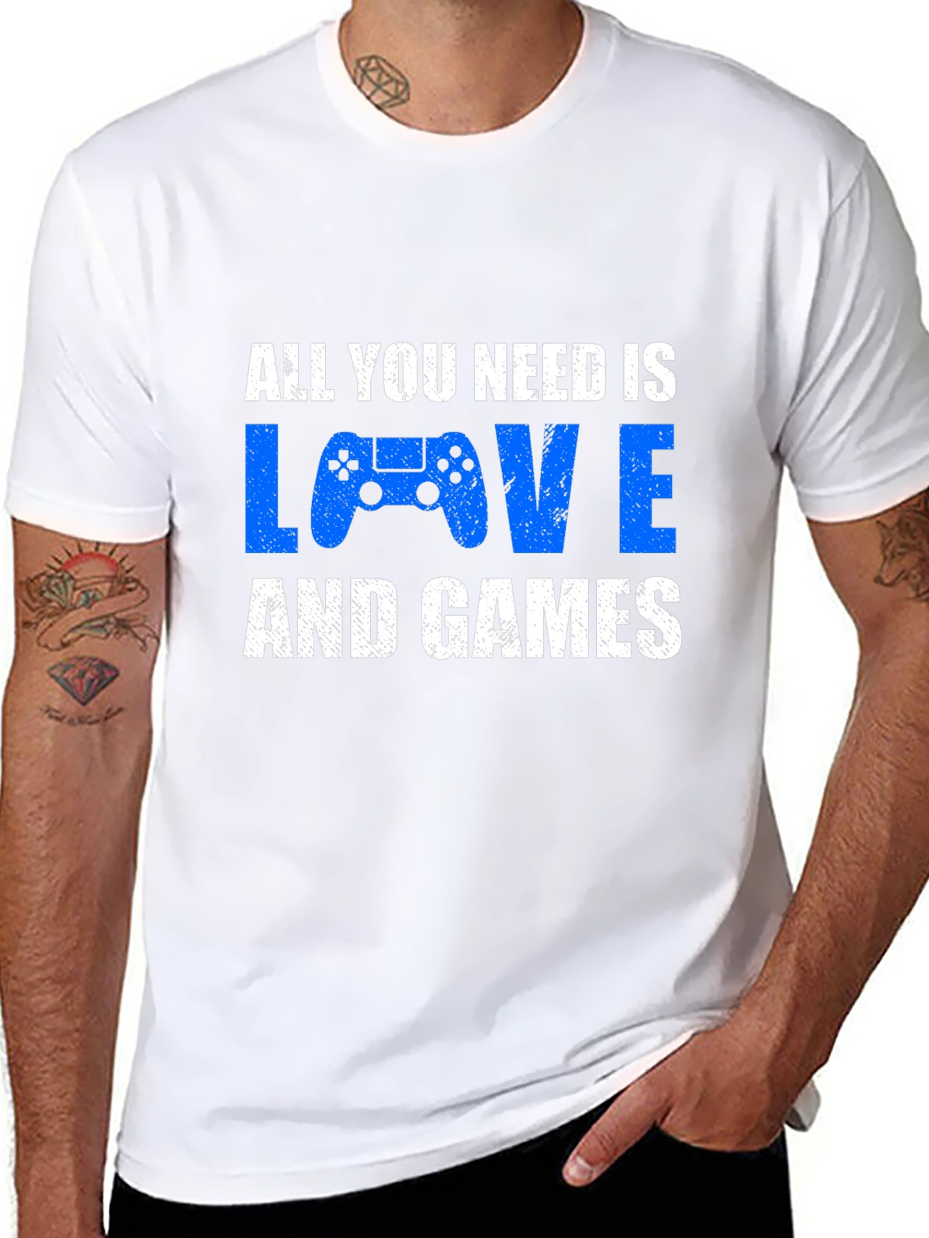 All You Need is Love and Games T-Shirt