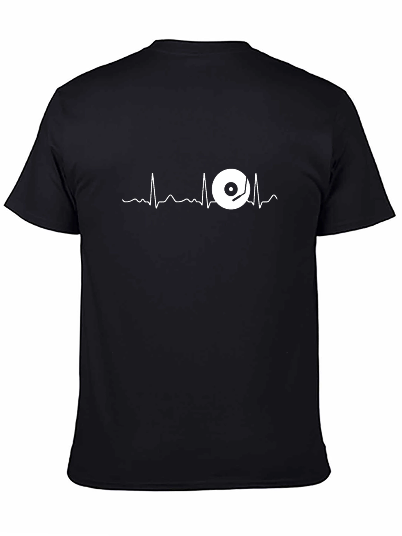 DJ Heartbeat Graphic Tee - Music Lover Shirt