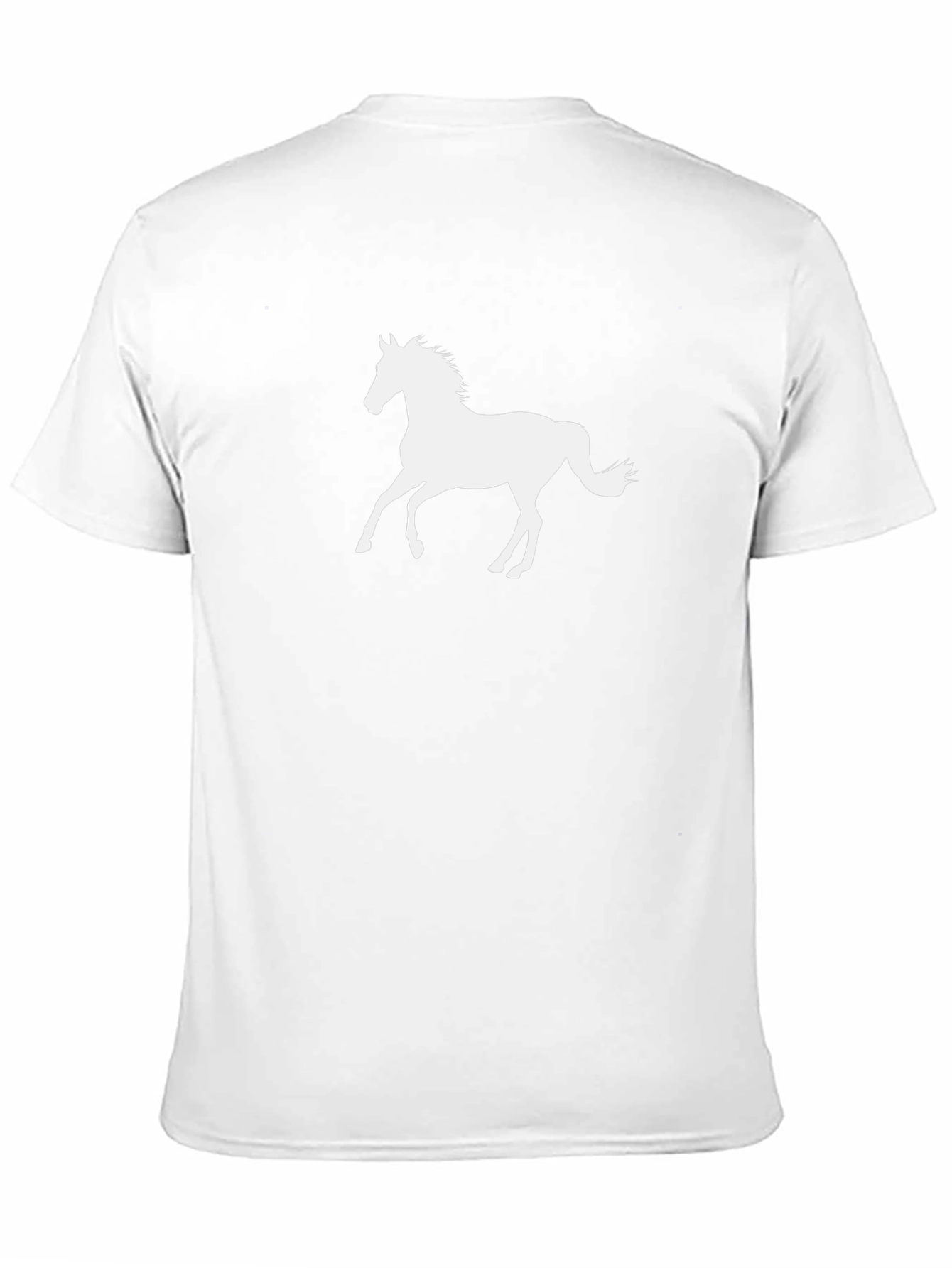 Black Horse Graphic Tee - Stylish Casual Wear