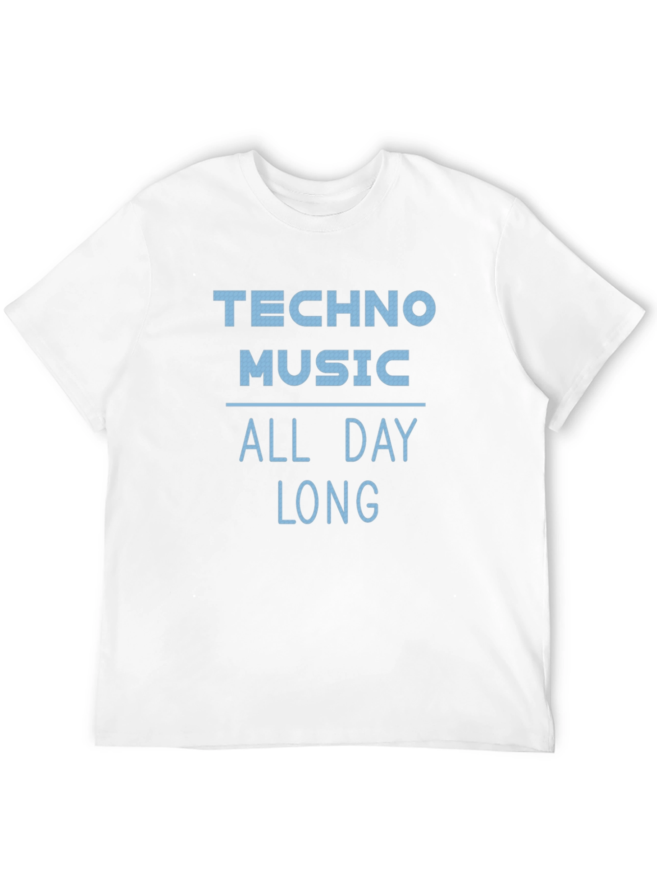 Techno Music All Day Long Graphic T-Shirt
