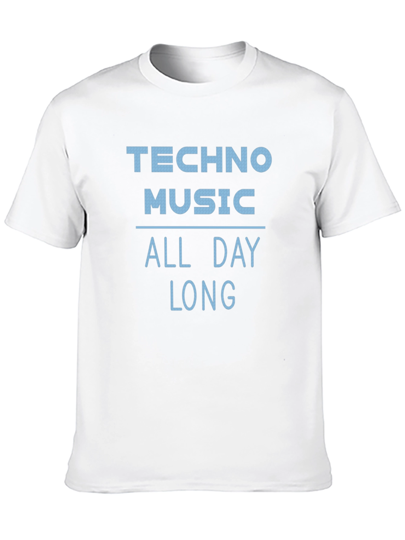 Techno Music All Day Long Graphic T-Shirt