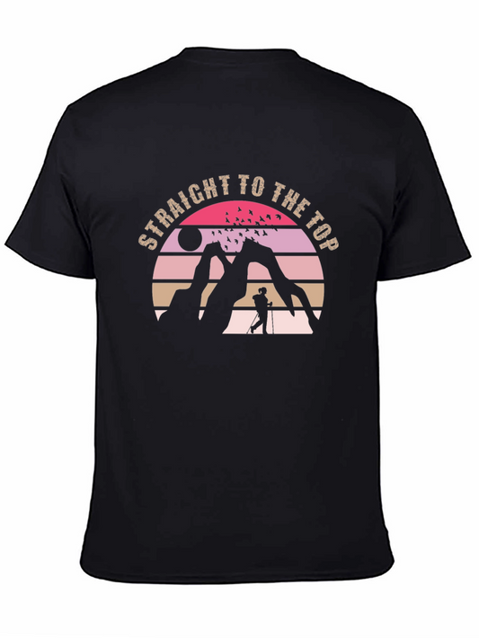 Straight to the Top Graphic T-Shirt
