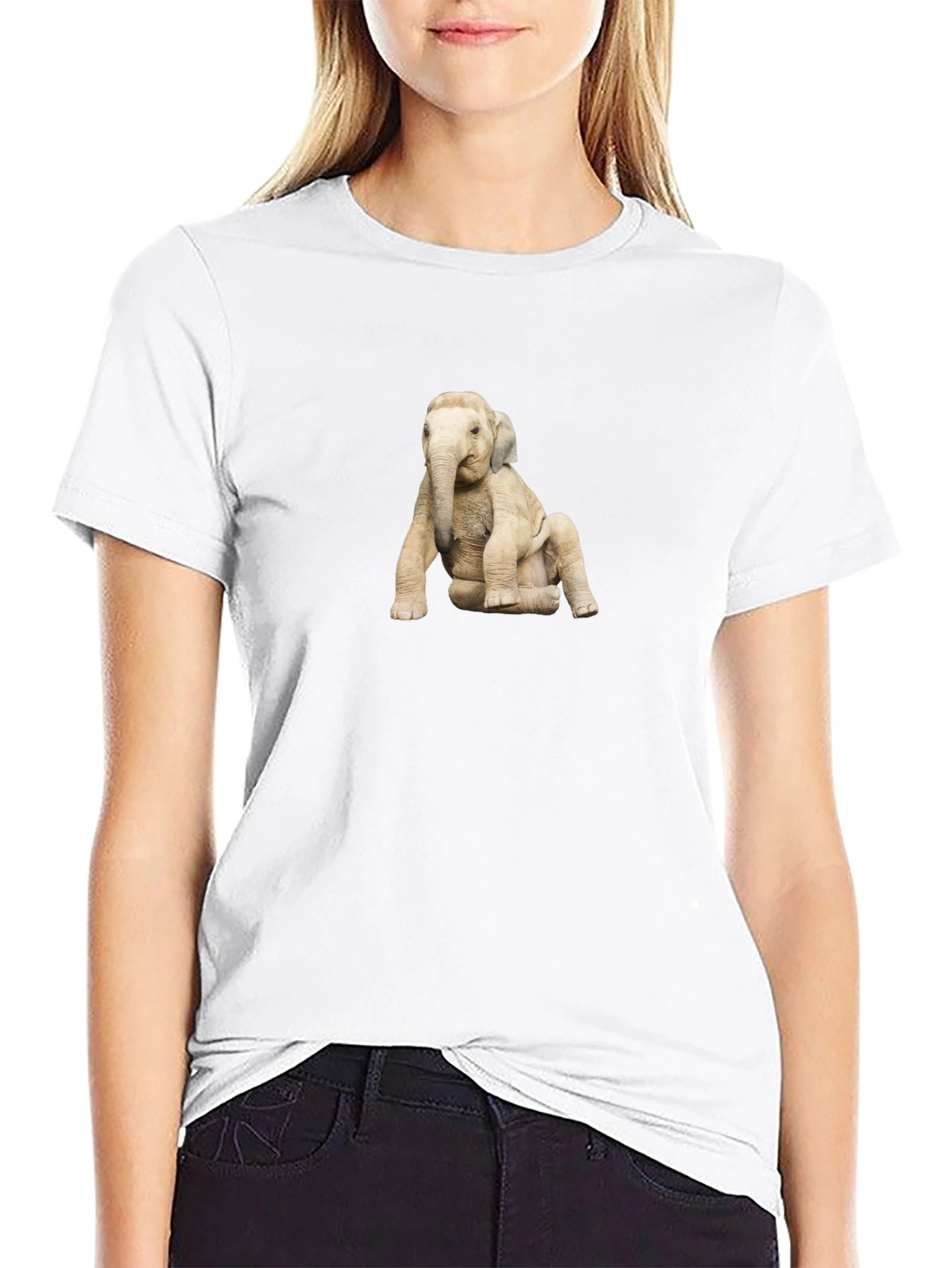Elephant Graphic T-Shirt - Unique Animal Print
