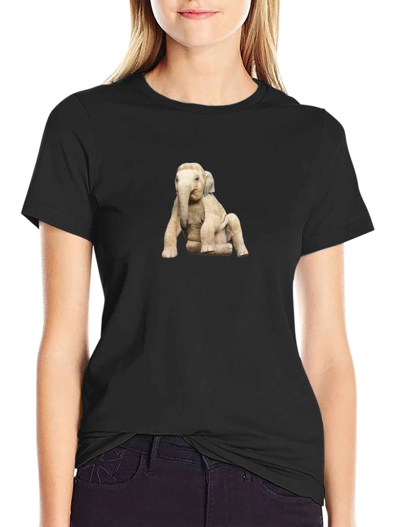 Elephant Graphic T-Shirt - Unique Animal Print