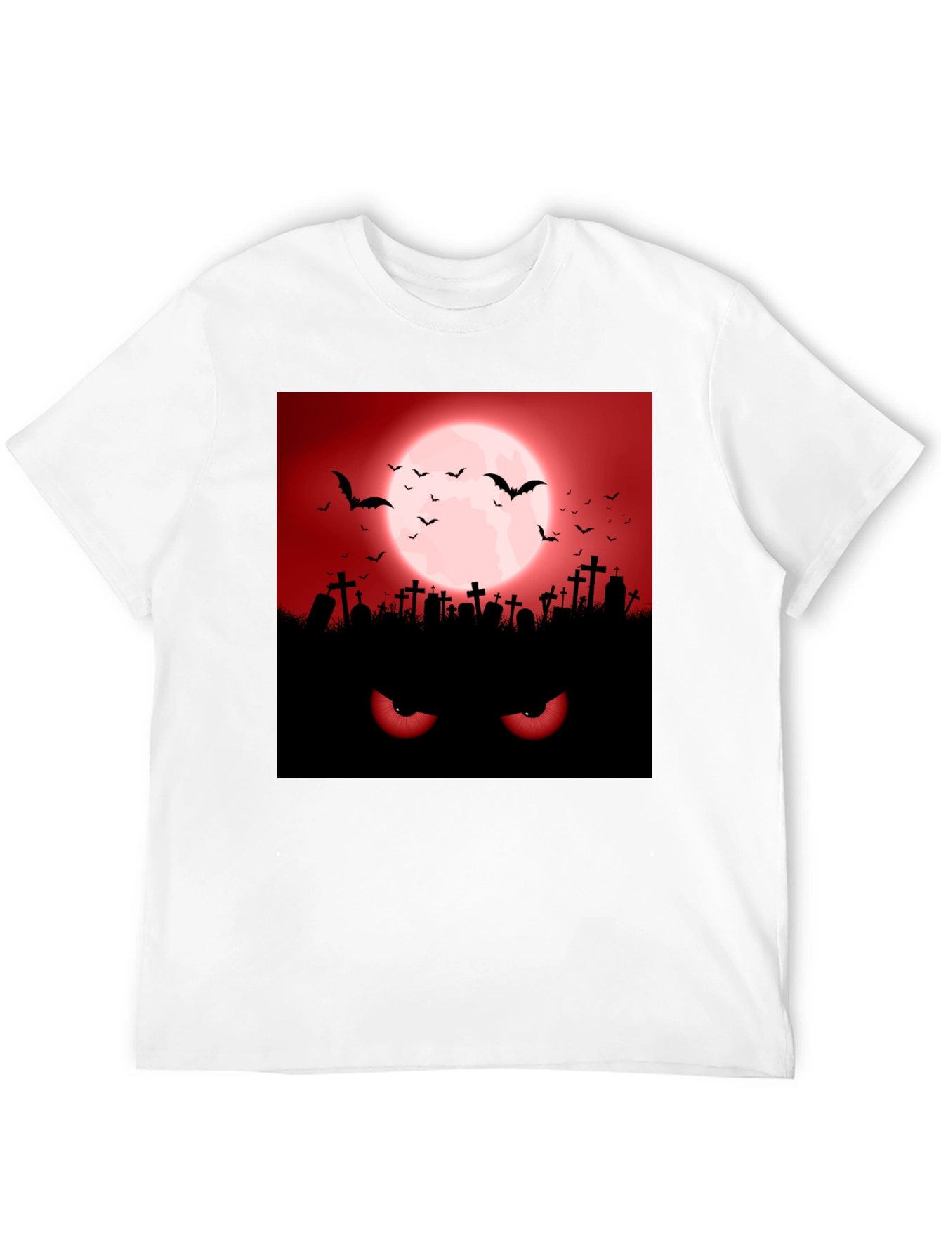 Halloween Graveyard Eyes T-Shirt
