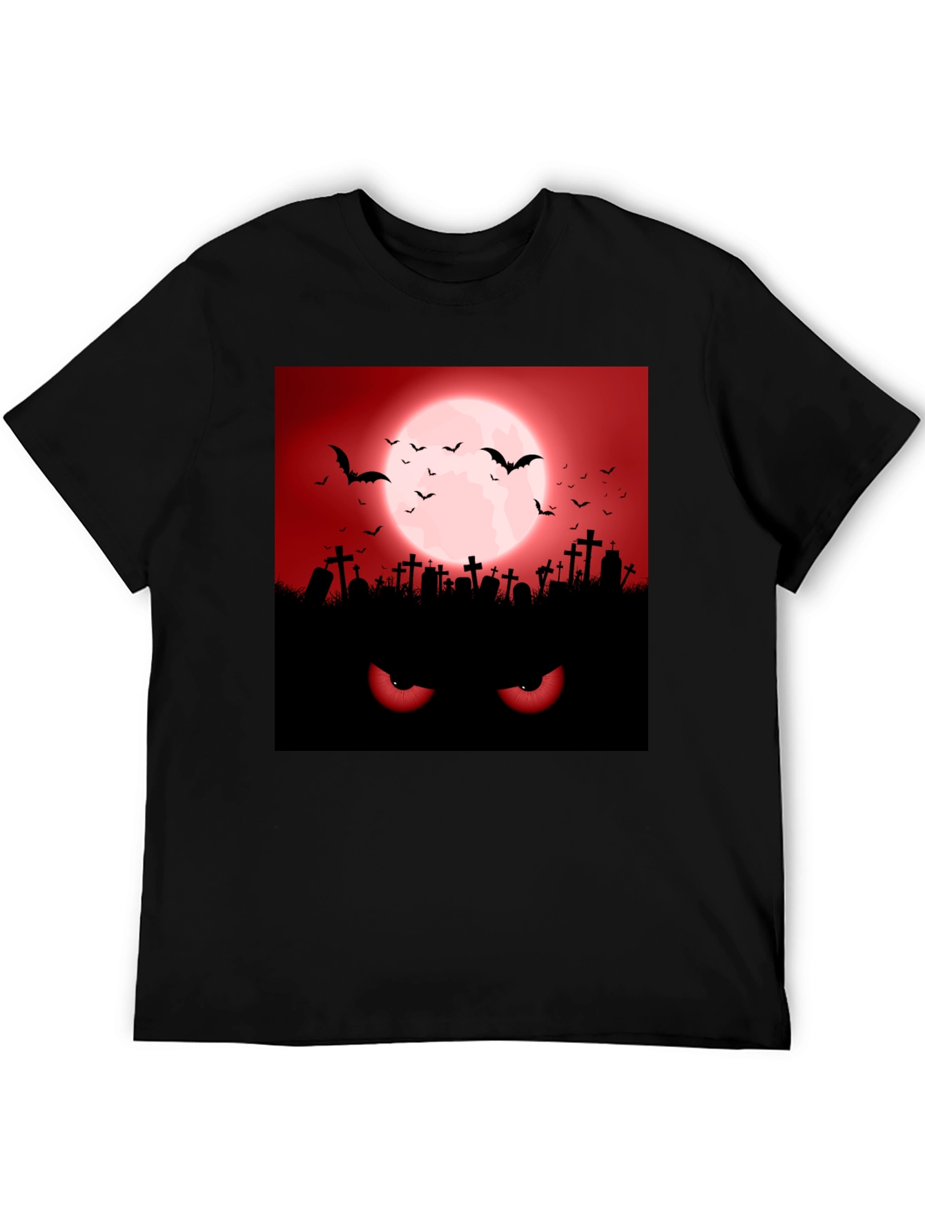 Halloween Graveyard Eyes T-Shirt