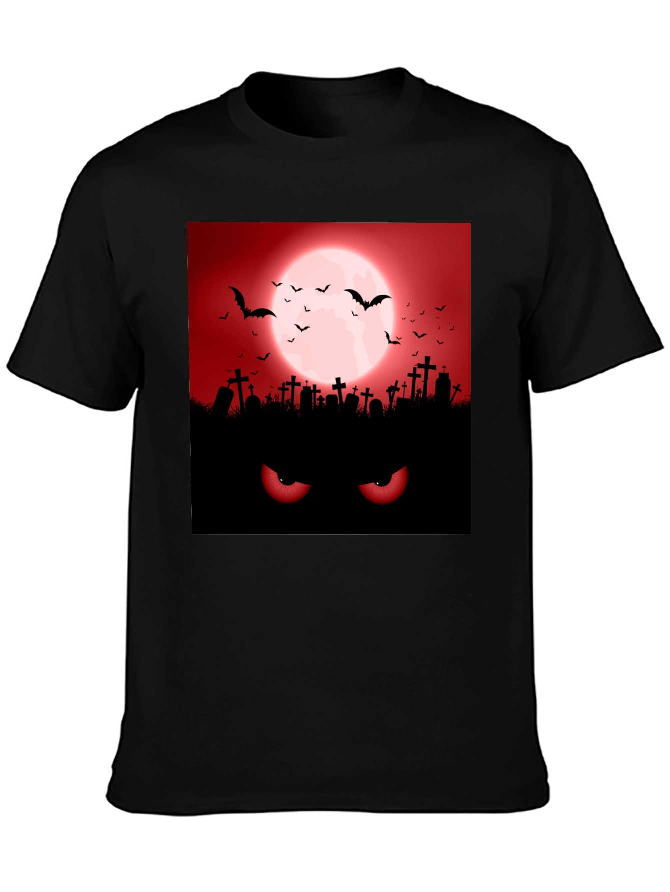 Halloween Graveyard Eyes T-Shirt