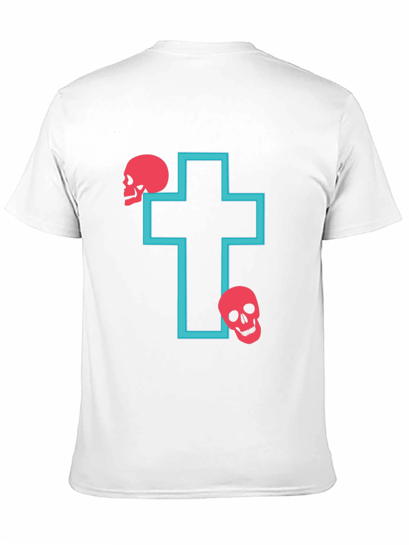 Skull Cross Graphic T-Shirt