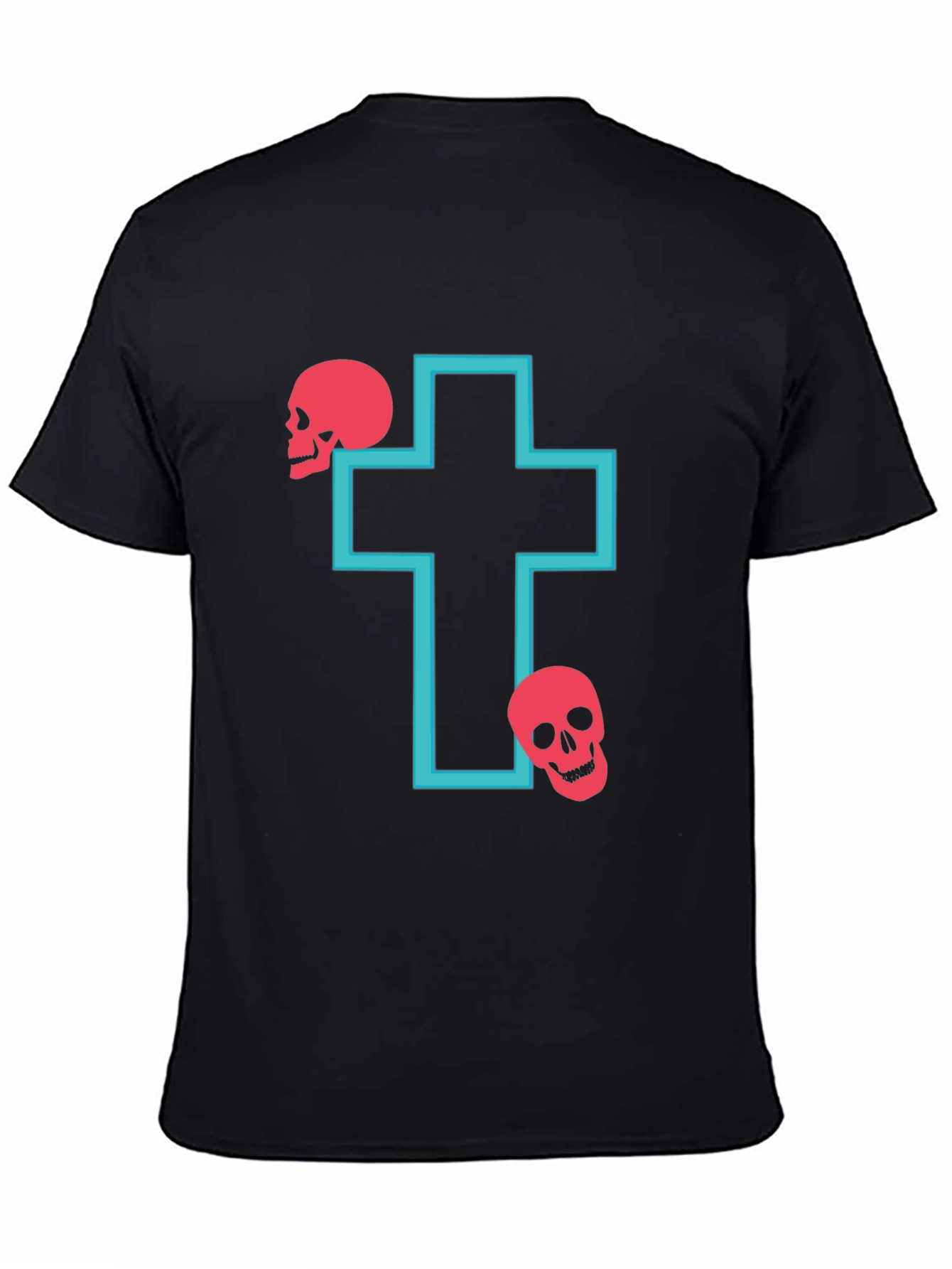 Skull Cross Graphic T-Shirt