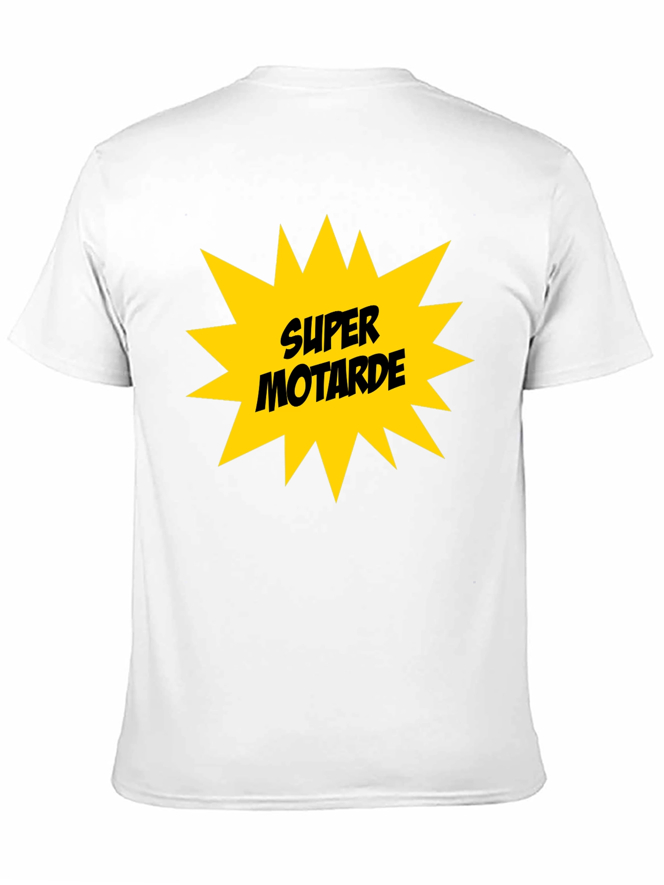 Super Motarde Black T-Shirt - Motorbike Graphic Tee