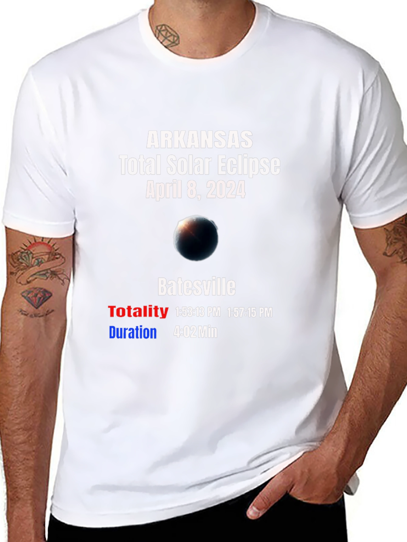 Arkansas Solar Eclipse 2024 T-Shirt