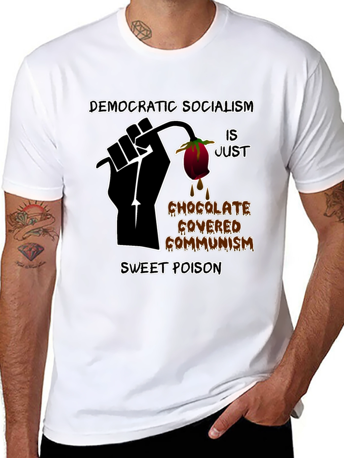 Democratic Socialism Graphic T-Shirt