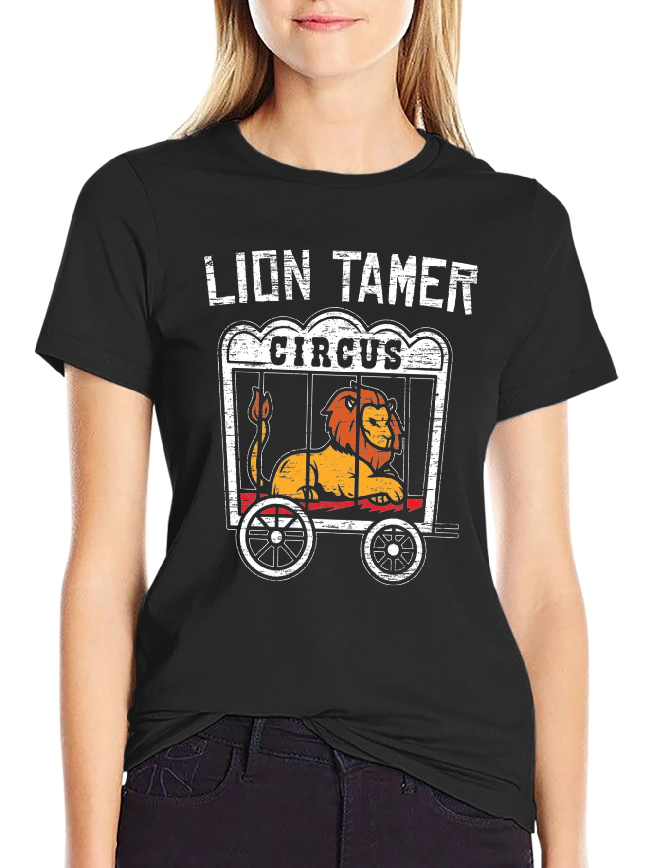 Lion Tamer Circus Graphic Tee