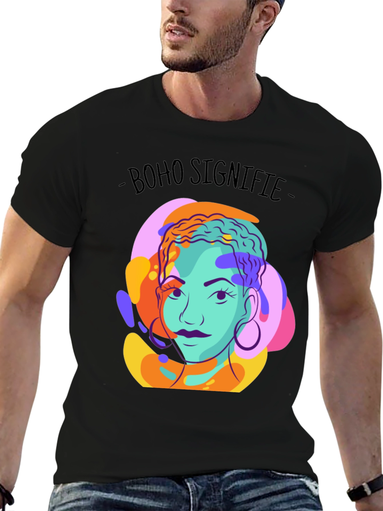 Boho Signifie Graphic T-Shirt - Stylish & Unique Design