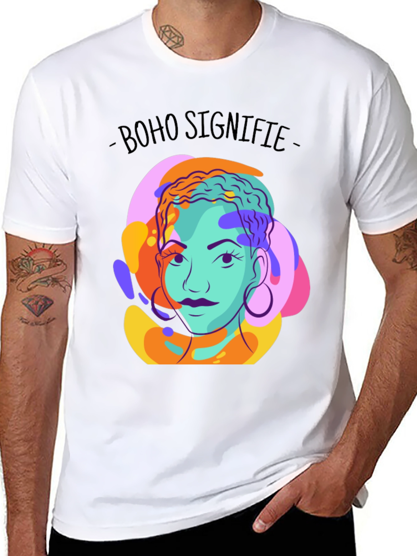 Boho Signifie Graphic T-Shirt - Stylish & Unique Design