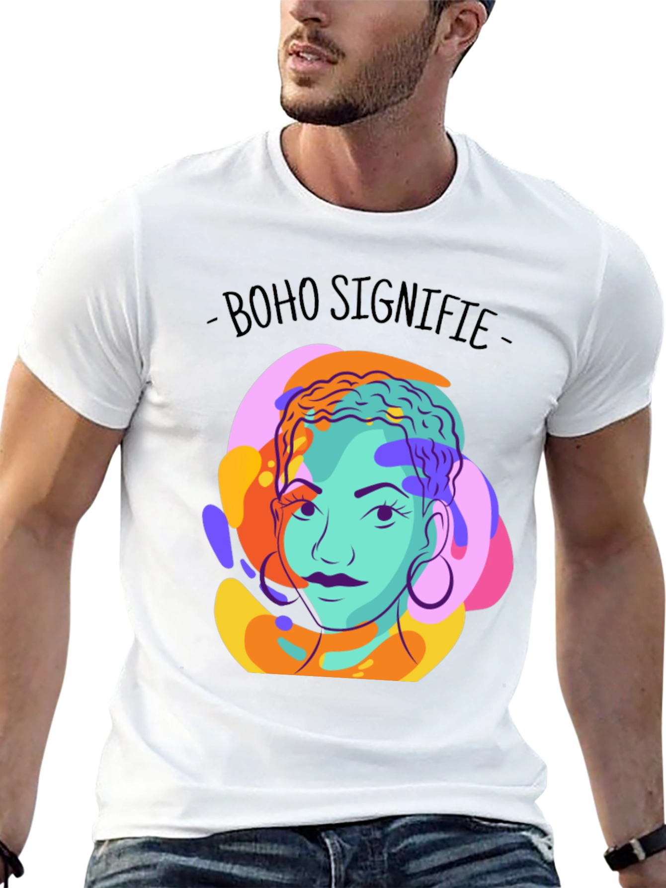 Boho Signifie Graphic T-Shirt - Stylish & Unique Design