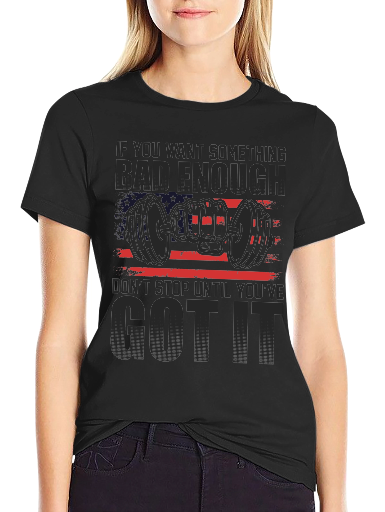 Motivational Gym Workout T-Shirt