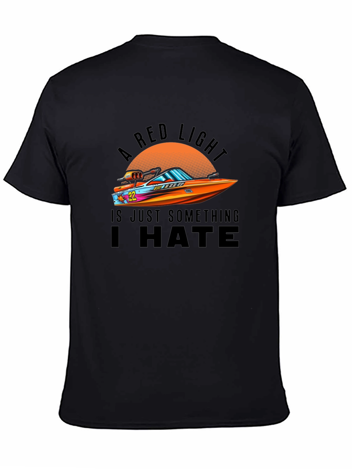 Red Light Hate Graphic T-Shirt
