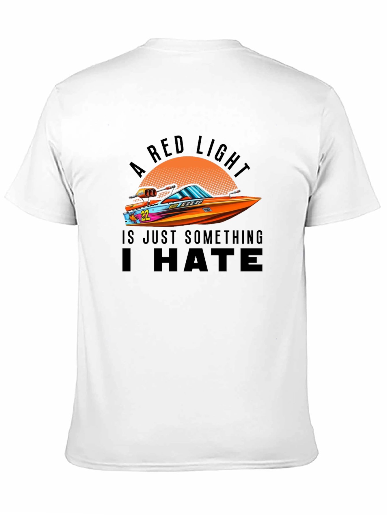 Red Light Hate Graphic T-Shirt