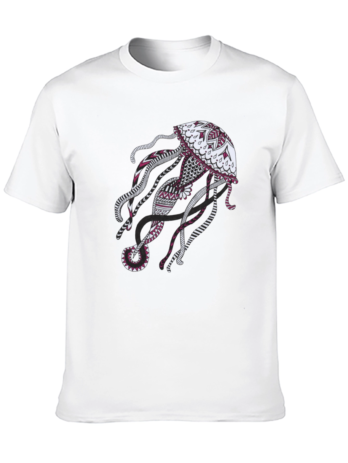 Jellyfish Graphic Black Tee