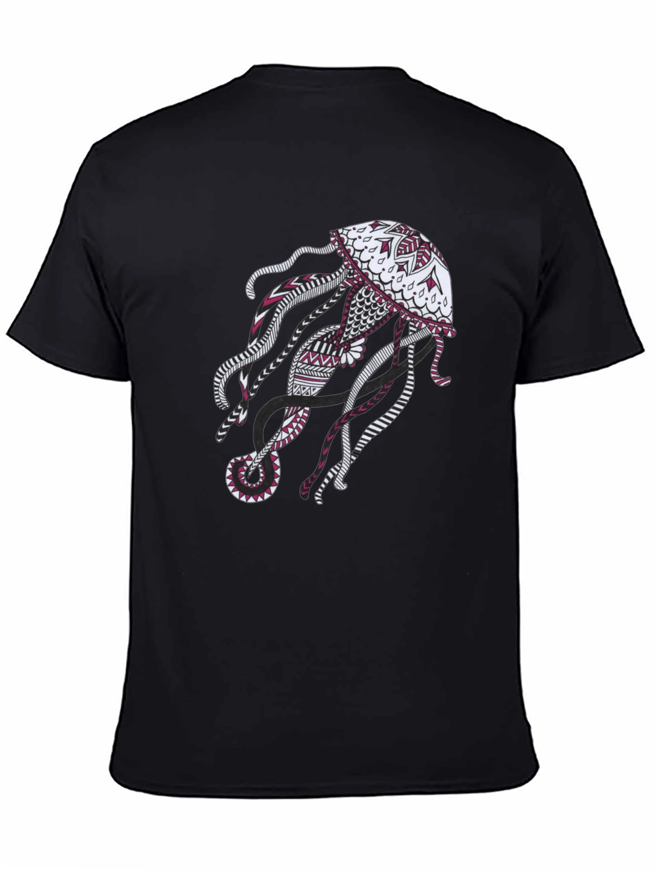 Jellyfish Graphic Black Tee