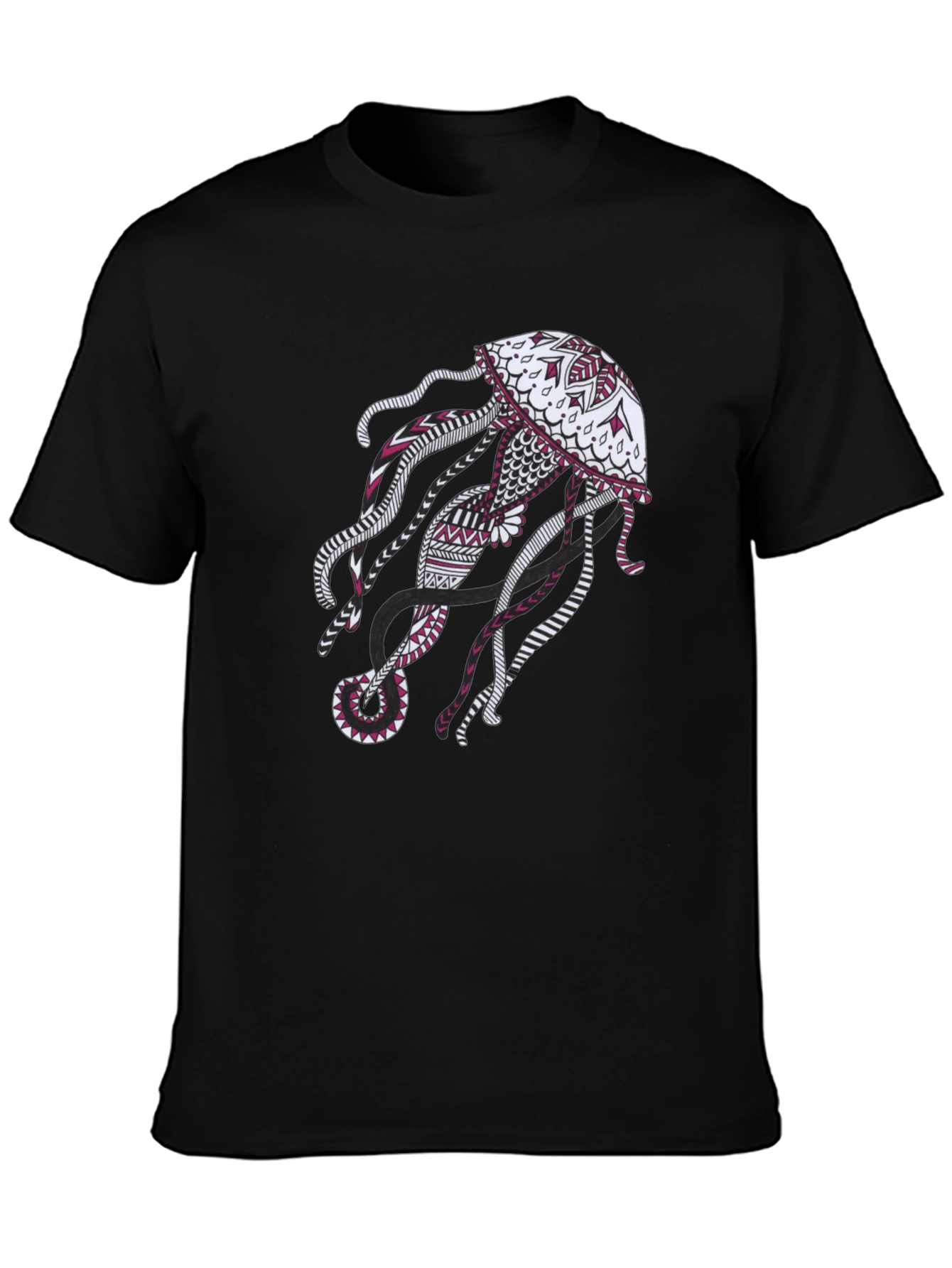 Jellyfish Graphic Black Tee