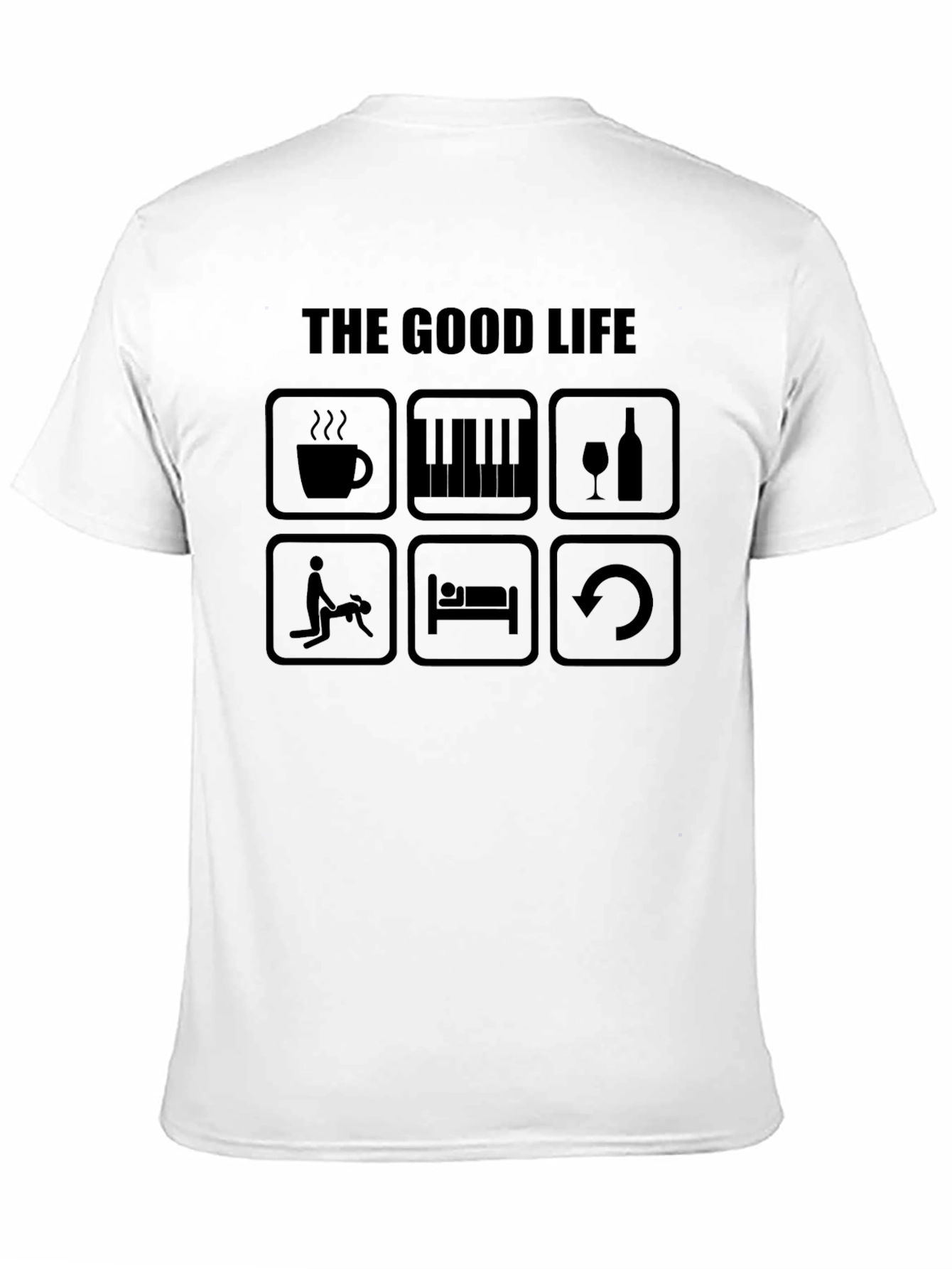 The Good Life Graphic Tee - Black