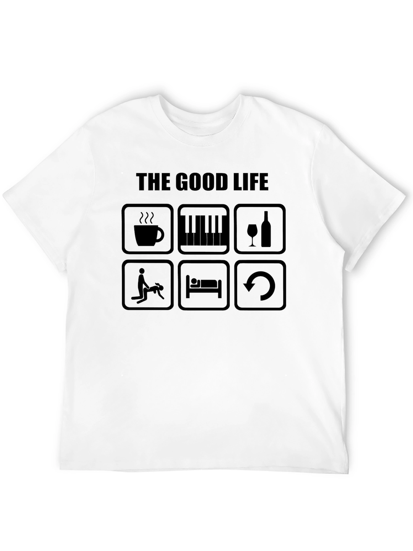 The Good Life Graphic Tee - Black