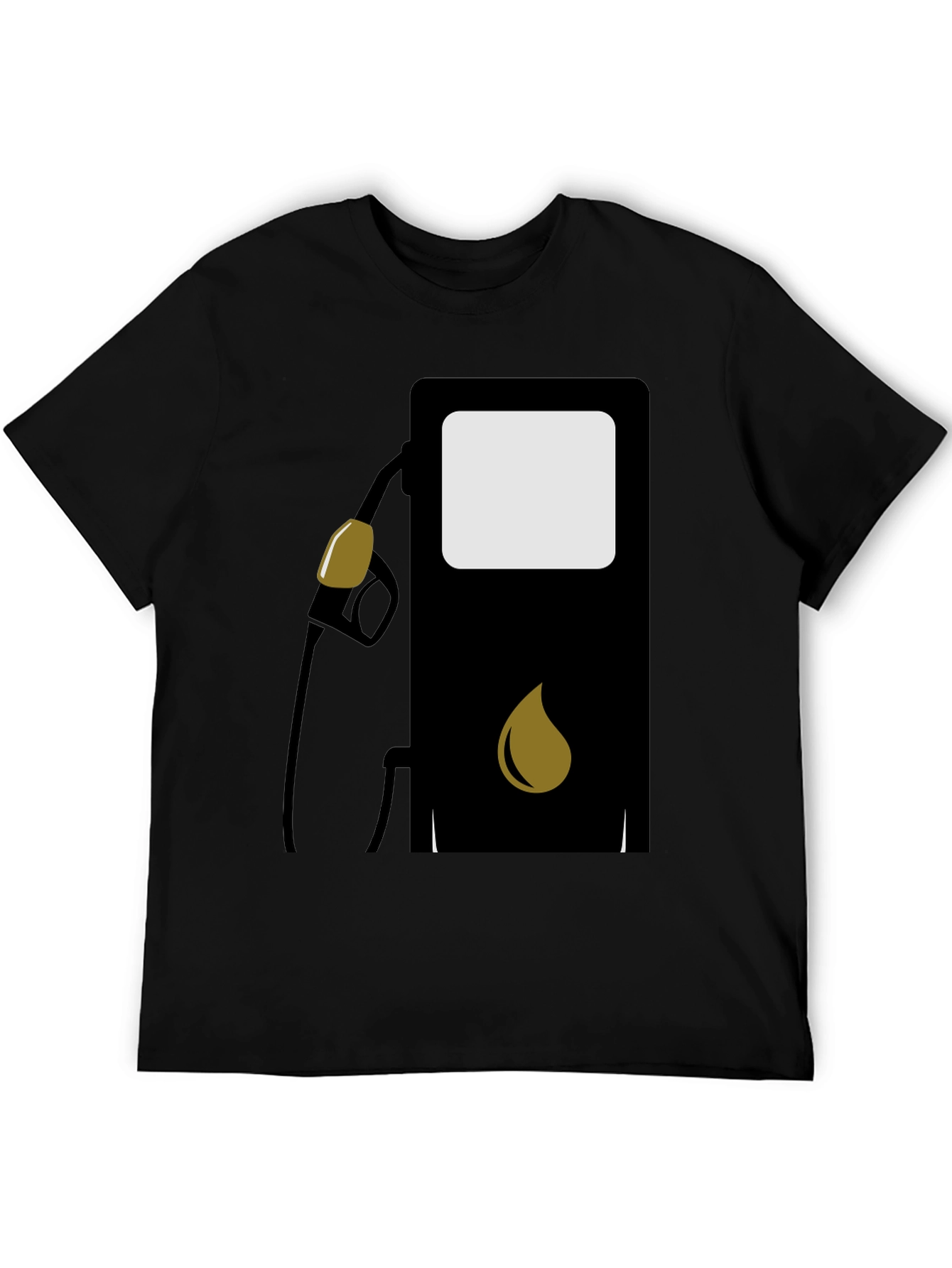 Gas Pump T-Shirt - Black Graphic Tee