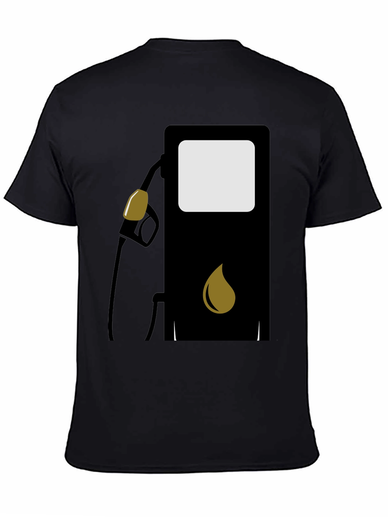 Gas Pump T-Shirt - Black Graphic Tee