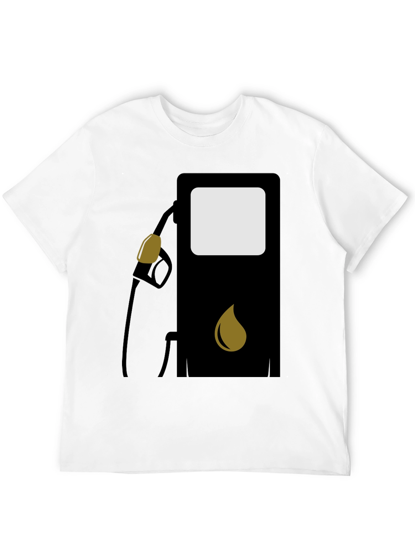 Gas Pump T-Shirt - Black Graphic Tee