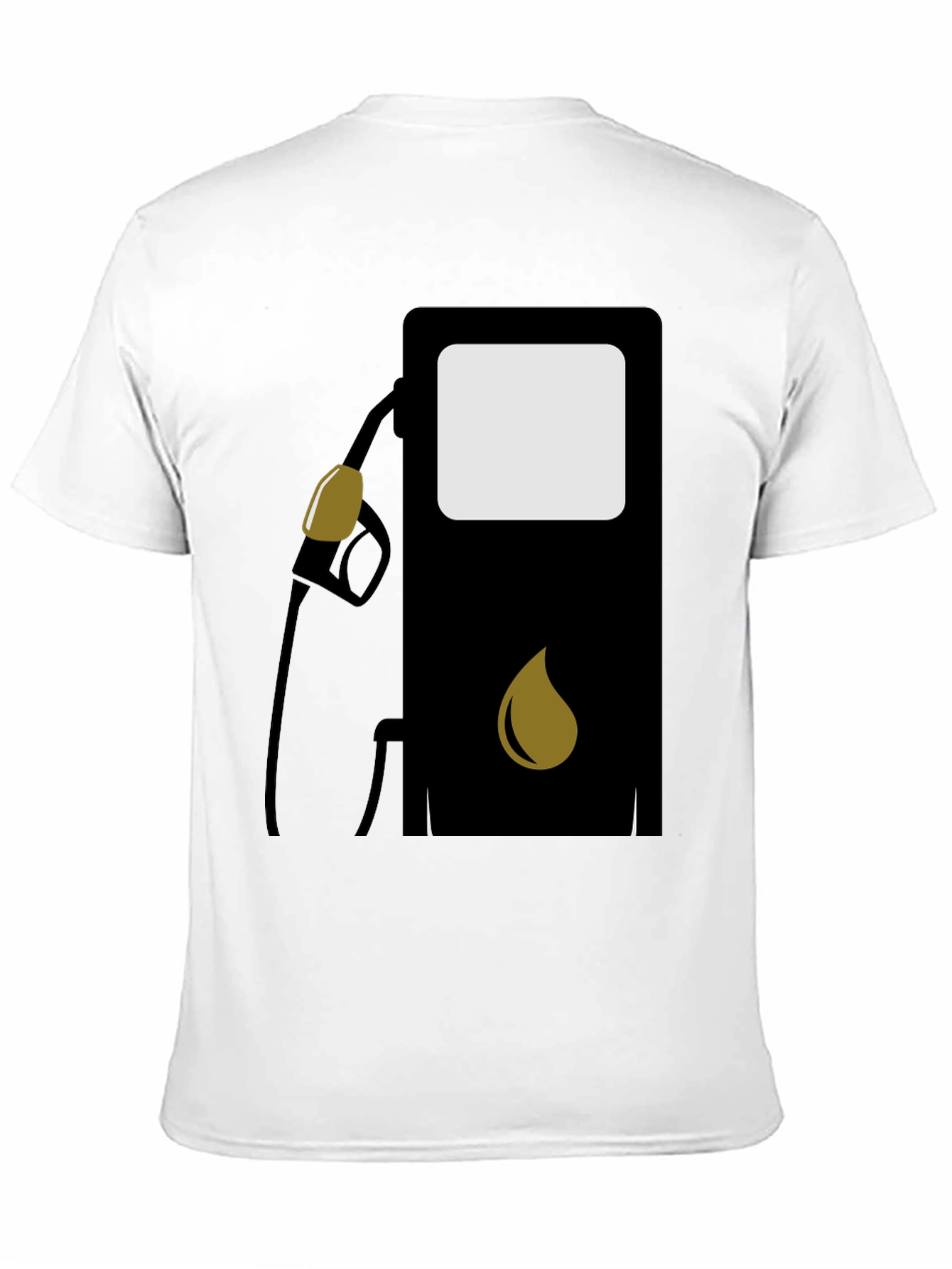 Gas Pump T-Shirt - Black Graphic Tee